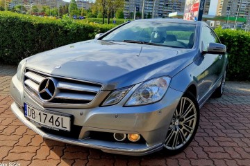 Wzorowy E 200 Coupe - 118 Tkm - Bezwypadkowy !!!