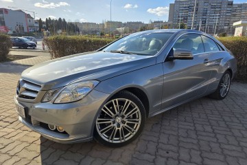 Wzorowy E 200 Coupe - 121Tkm - Bezwypadkowy !!!